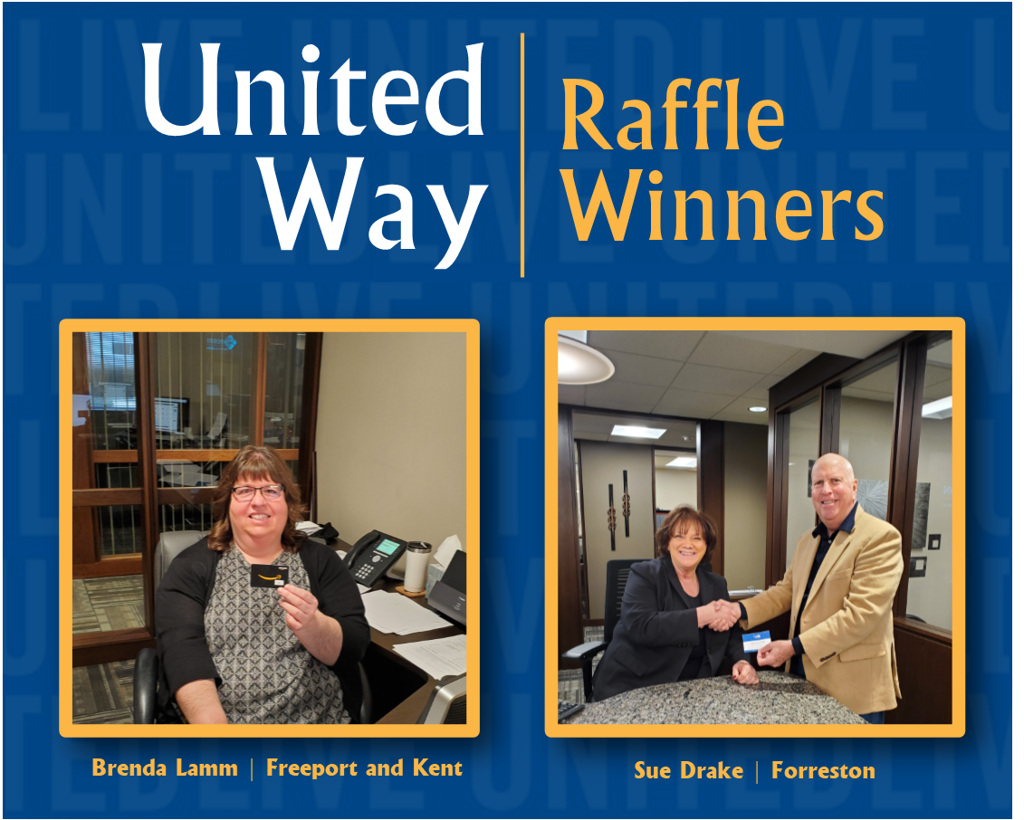 United Way Raffle Winner