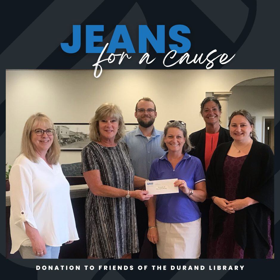 Jeans for a Cause - Friends of the Durand Library