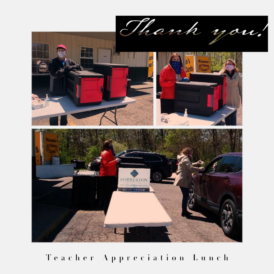 Teacher Appreciation lunch pics