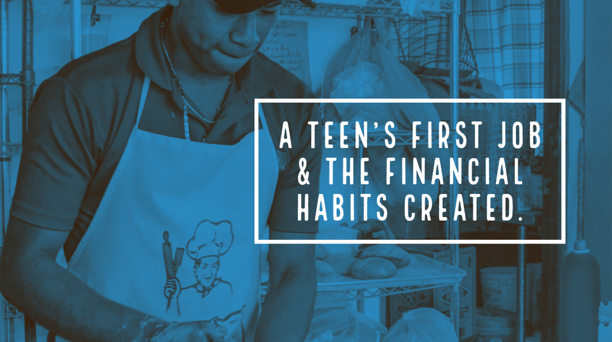 Teens first job and finance image twitter